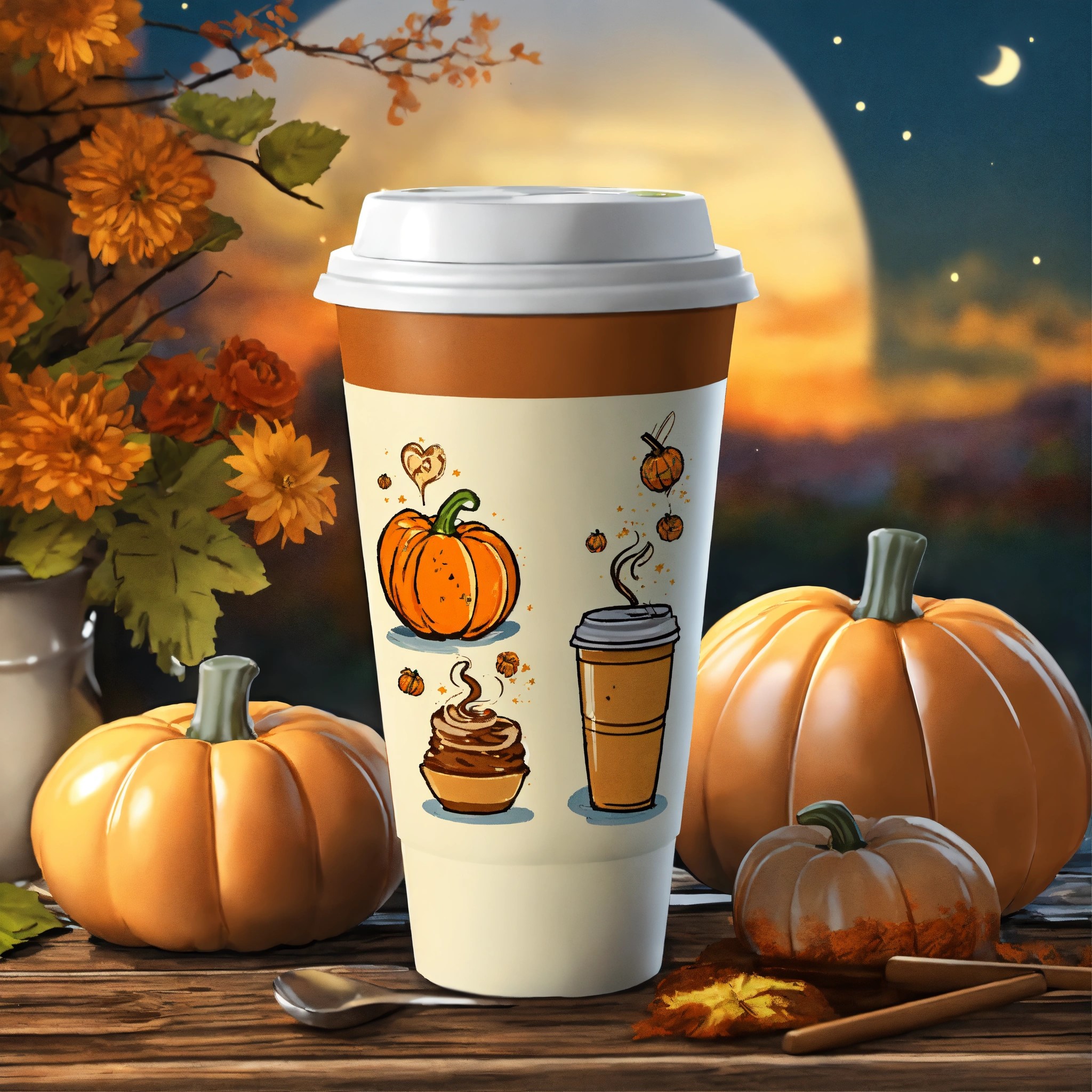 Starbucks Pumpkin Spice Latte 2024